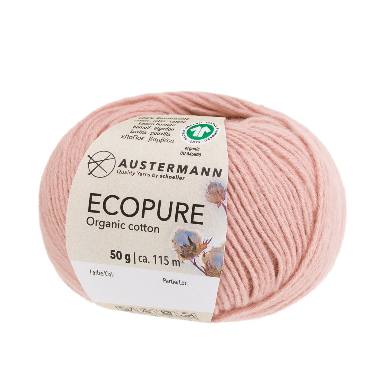 GOTS Ecopure | 115m/50g - Handarbeiten