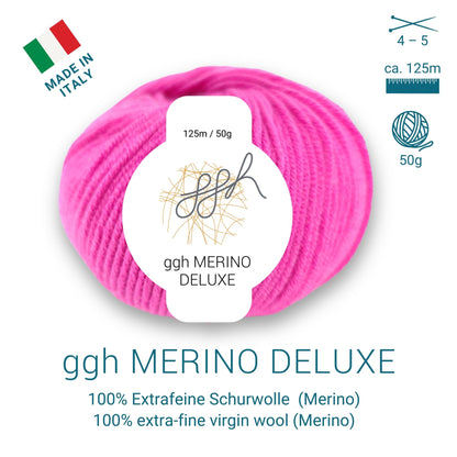 ggh Merino Deluxe - 300g Set (6x50g) - 012 - Pink