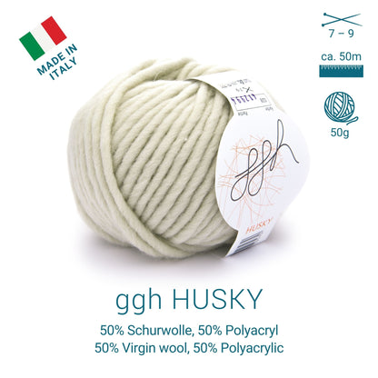ggh Husky Box | 300g Set (6x50g) – 028 – Marmorgrau