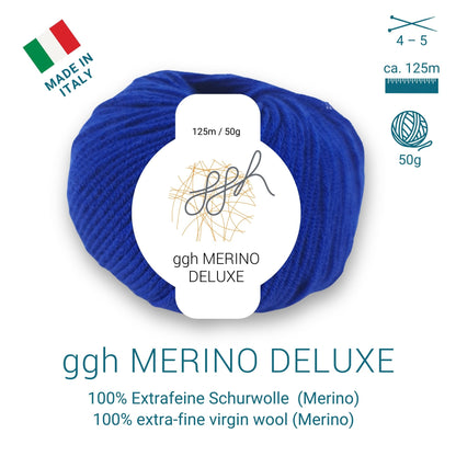 ggh Merino Deluxe - 300g Set (6x50g) - 022 - Dunkelblau
