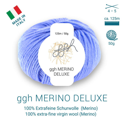 ggh Merino Deluxe - 300g Set (6x50g) - 023 - Hellblau