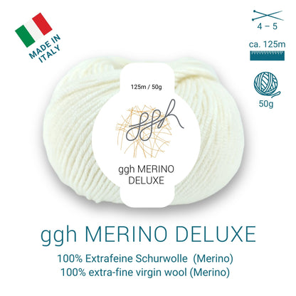 ggh Merino Deluxe - 300g Set (6x50g) - 003 - Wollweiß