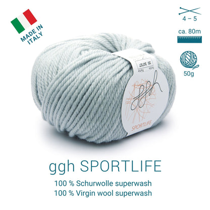 ggh Sportlife Box | Set mit 300g (6x50g) | 035 – Eisgrau
