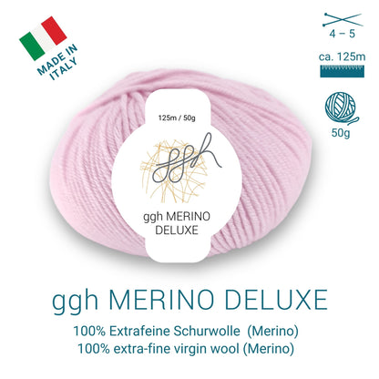 ggh Merino Deluxe - 300g Set (6x50g) - 015 - Zartrosa