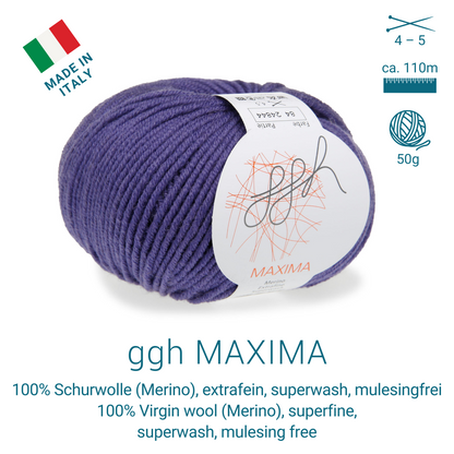 ggh Maxima Box | 300g Set (6x50g) – 084 – Lila