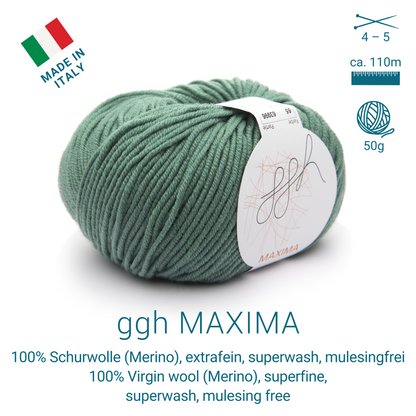 ggh Maxima Box | 300g Set (6x50g) – 065 – Berylgrün