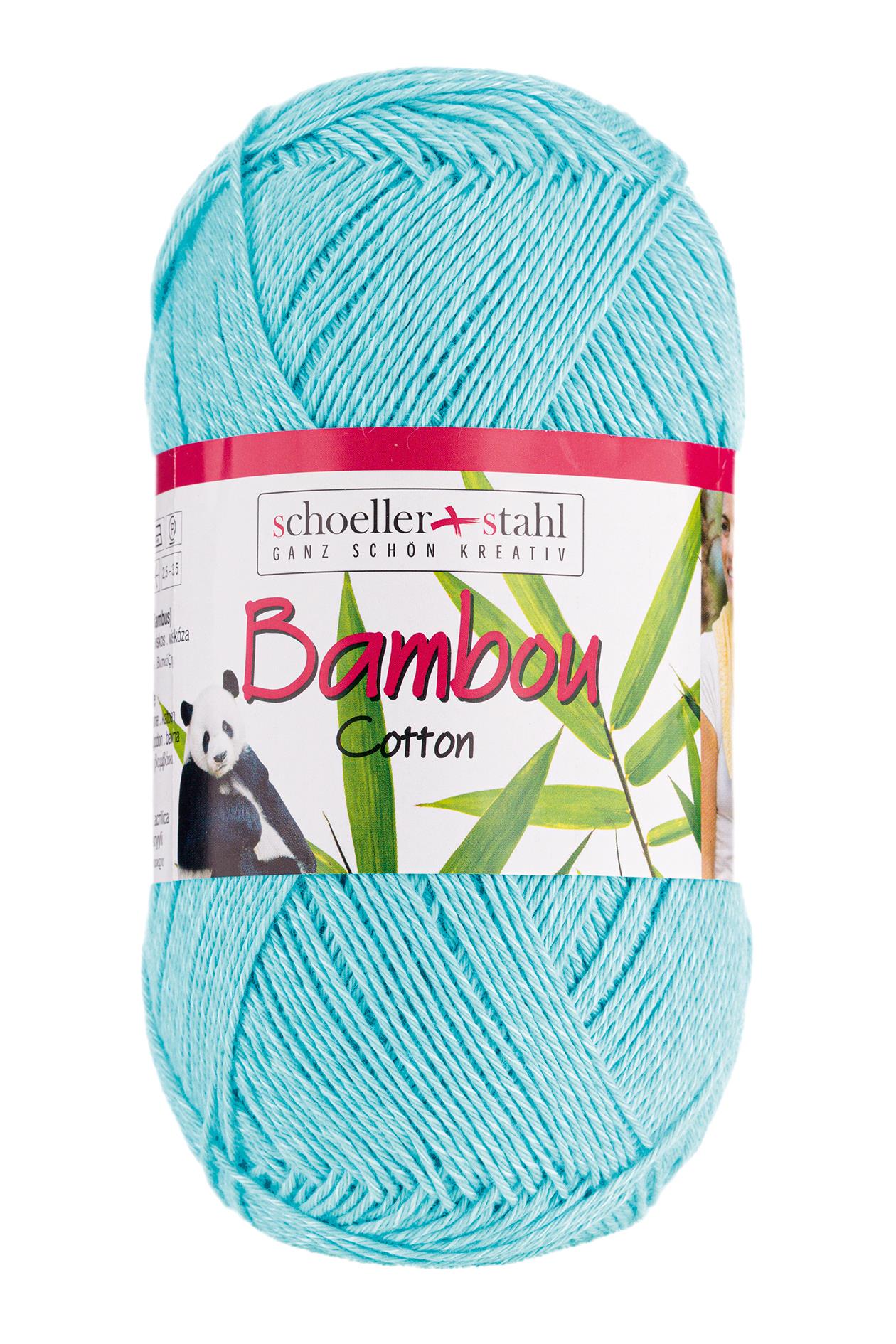 Coton de bambou 100 g | Couleur 17 - Piscine