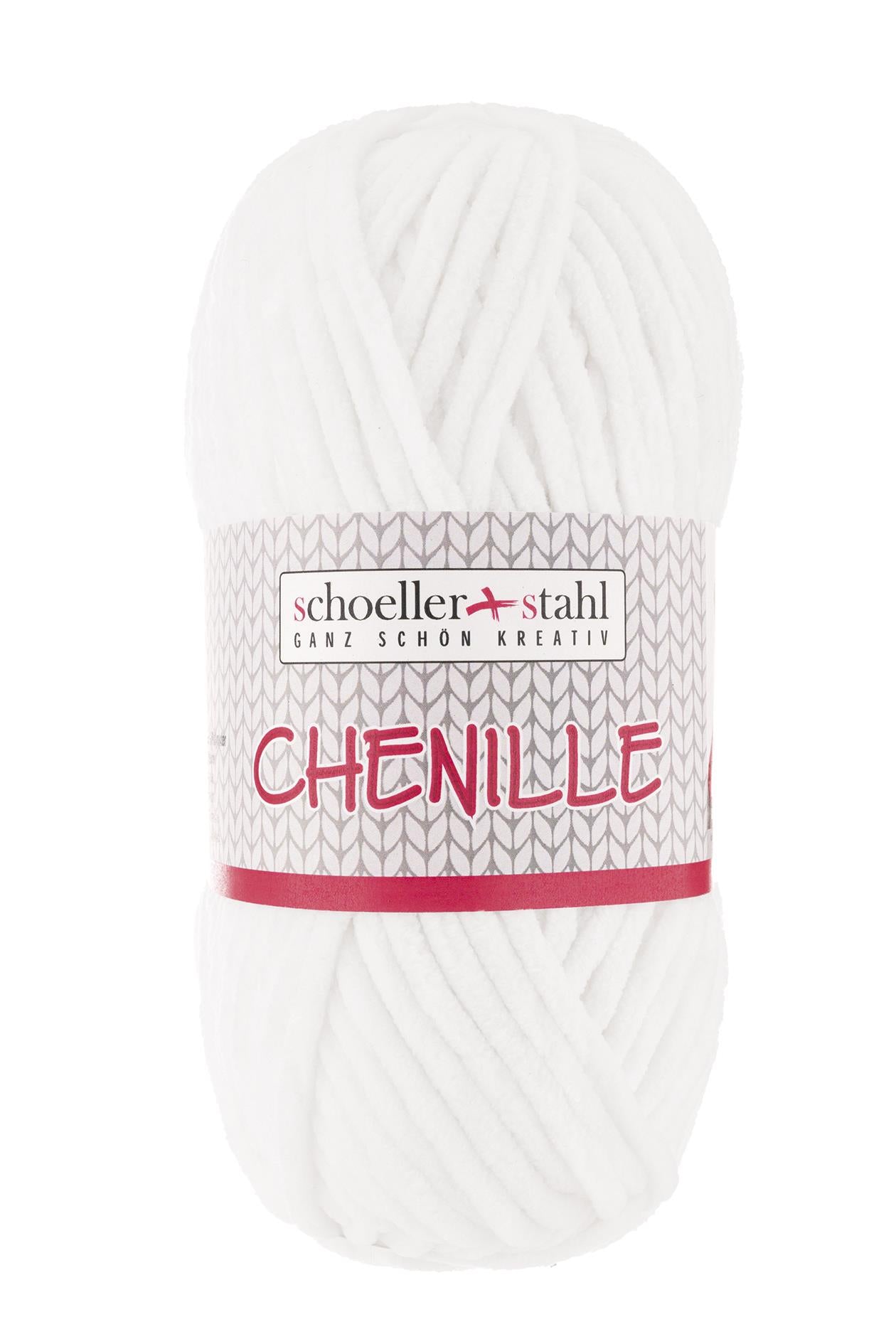 CHENILLE Wool | 100g | Color 01 - White