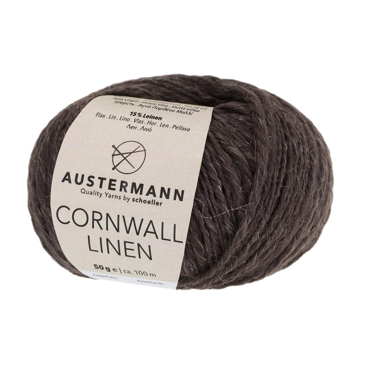 Cornwall Linen | 100 M - 50G | 06 - Kaffee
