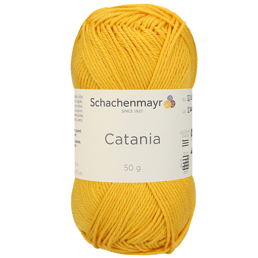 Catania | Baumwolle | 125m/50g | Farbe 208 - Sonne