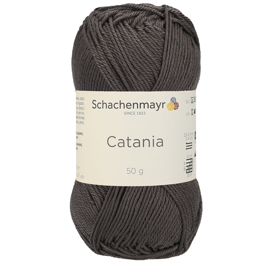 Catania | Baumwolle | 125m/50g | Farbe 415 - Zartbitter