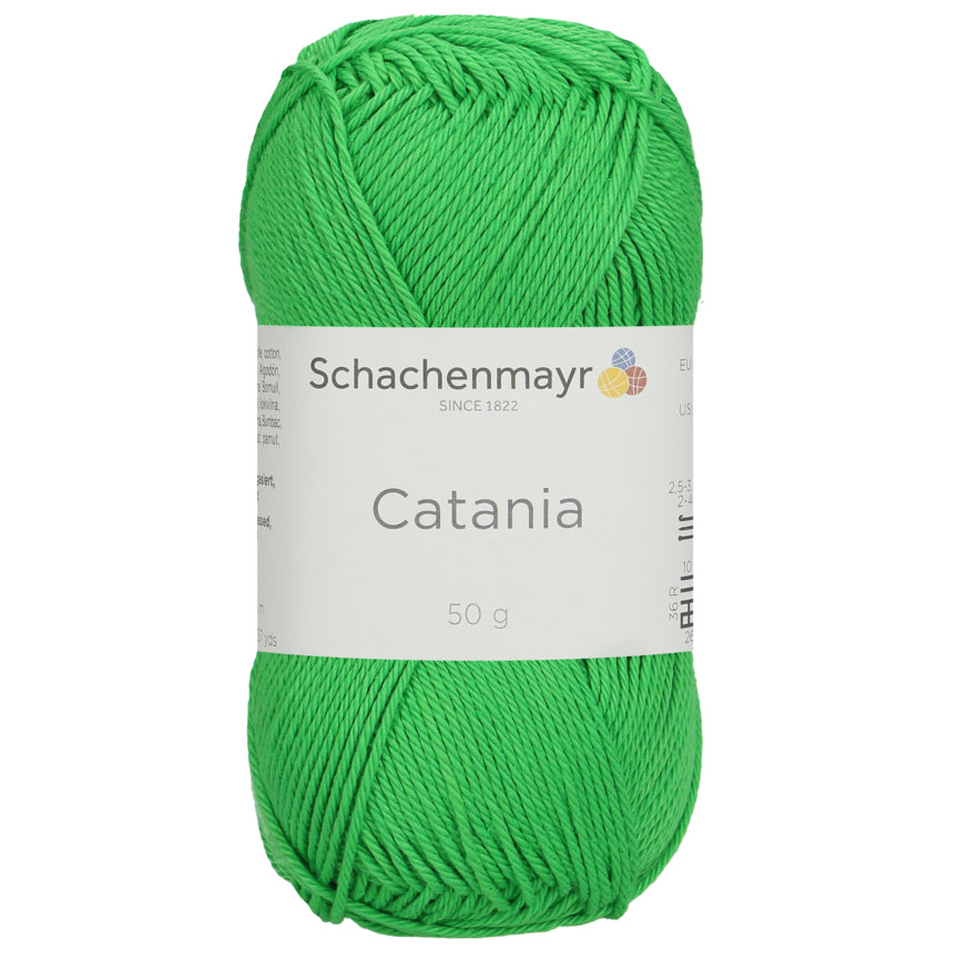 Catania | Baumwolle | 125m/50g | Farbe 445 - Neon Green