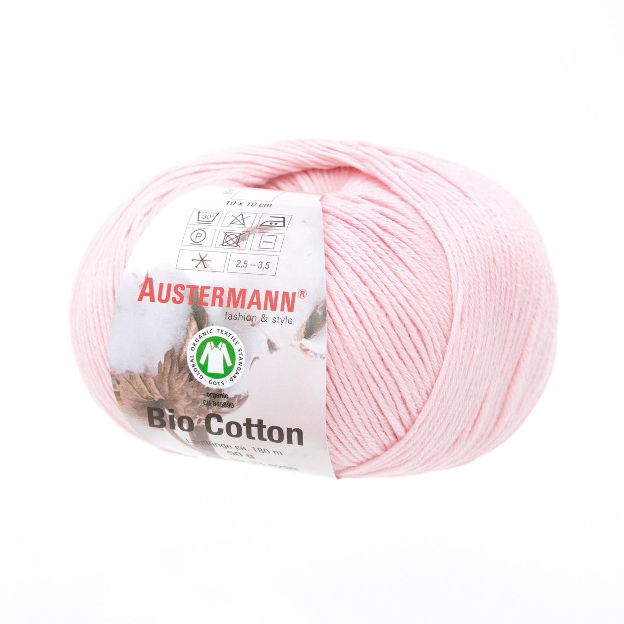 Gots Organic Cotton Uni | 180M - 50G | 14 - Rose