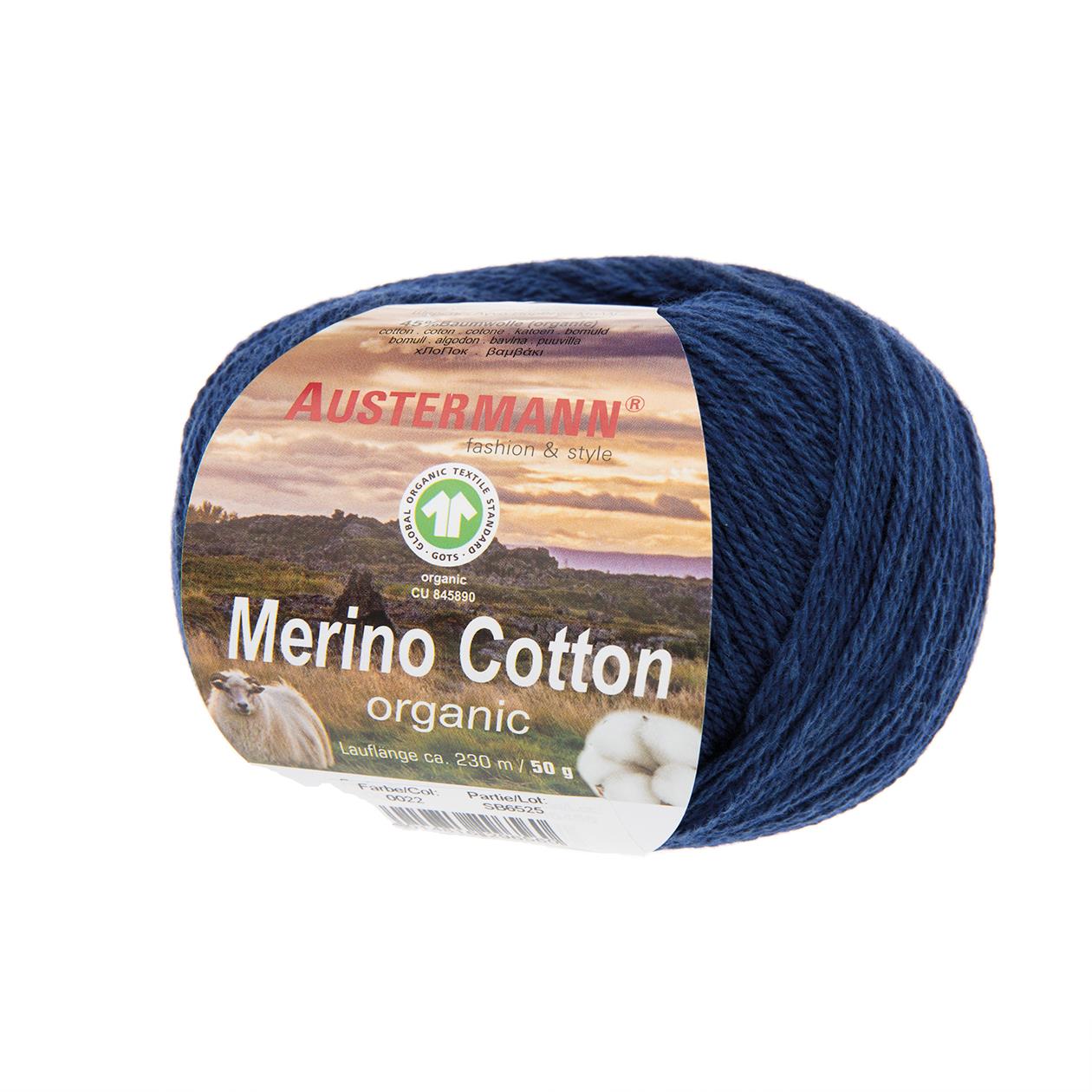 Merino Cotton | 230 M - 50 G | 22 - Indigo
