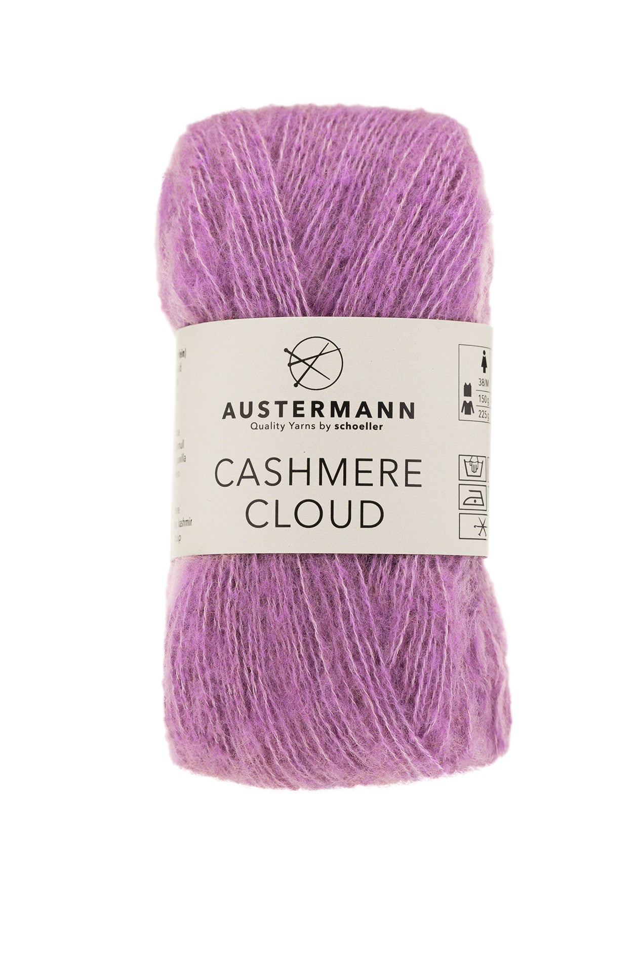 Cashmere Cloud | 180M - 25G | 04 - Mauve - Strickwolle - Handarbeiten - 1