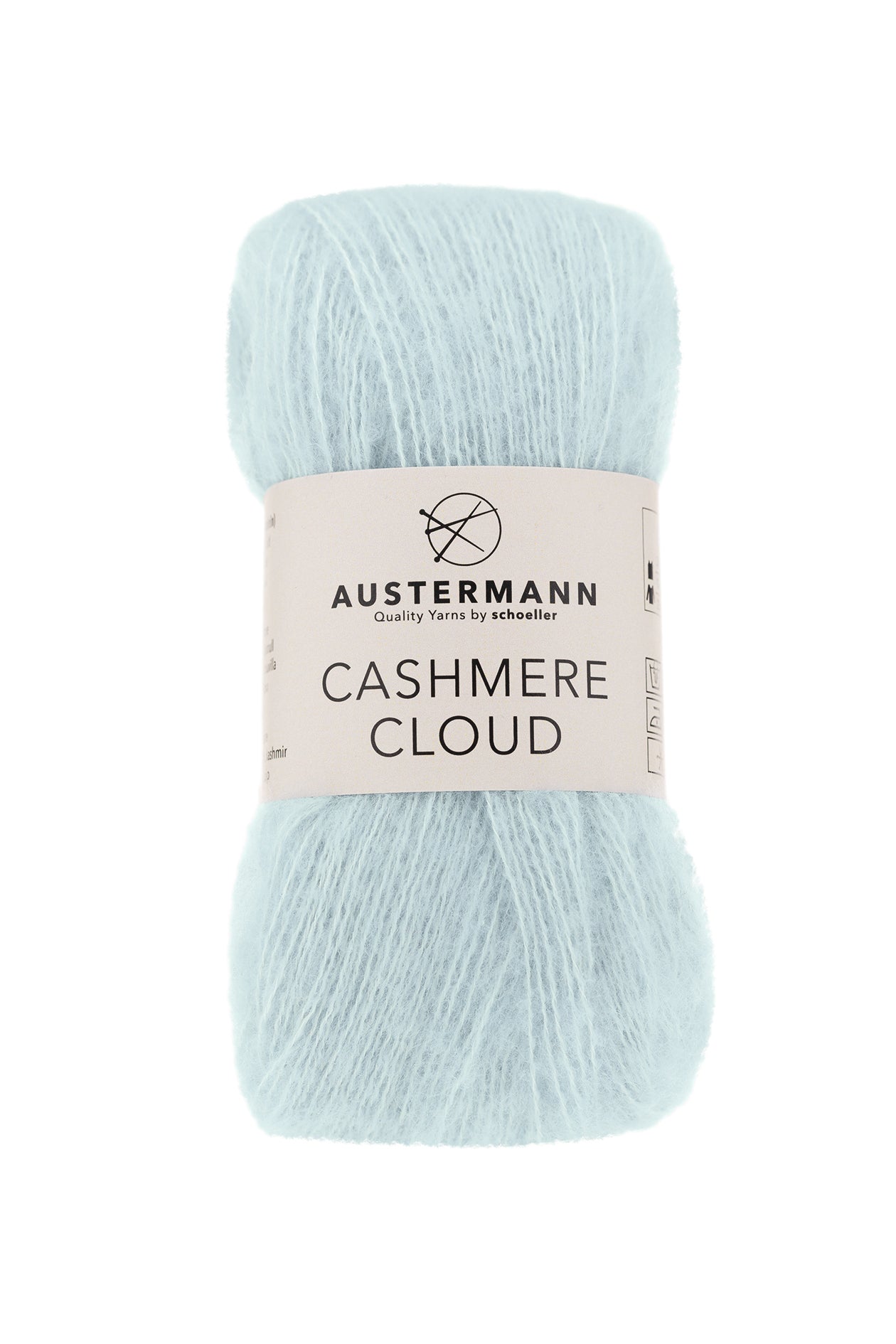 Cashmere Cloud | 180M - 25G | 05 - Eisblau - Strickwolle - Handarbeiten - 1