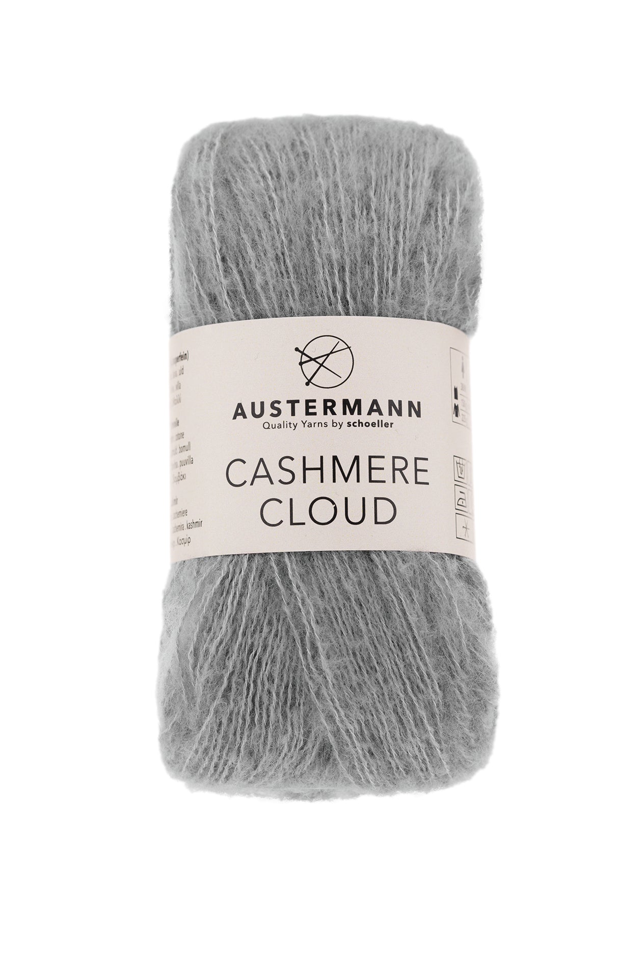 Cashmere Cloud | 180M - 25G | 06 - Silber - Strickwolle - Handarbeiten - 1