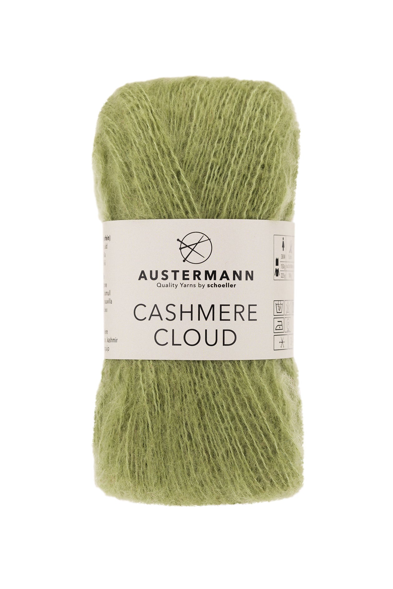 Cashmere Cloud | 180M - 25G | 10 - Laub - Strickwolle - Handarbeiten - 1