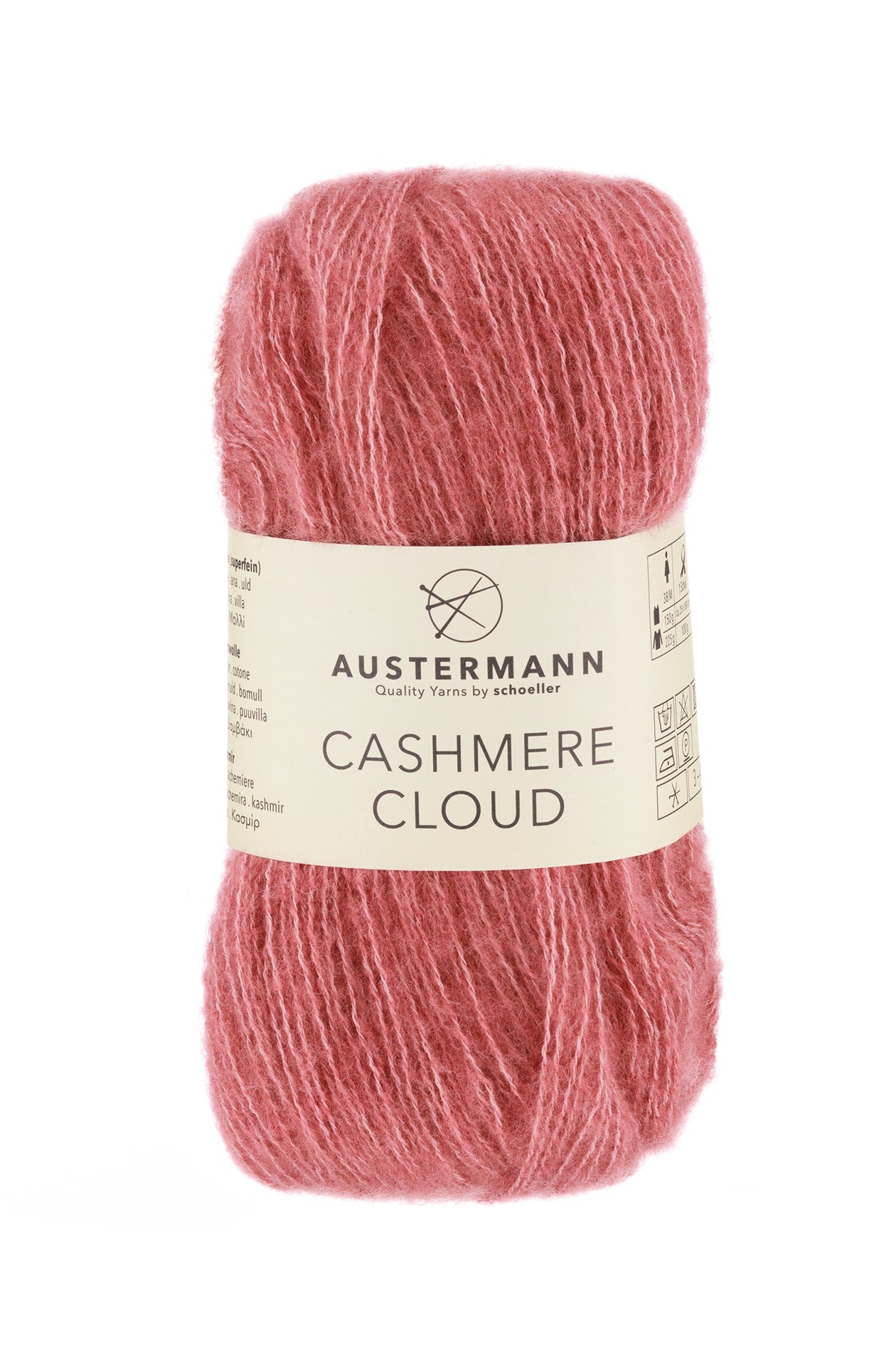 Cashmere Cloud | 180M - 25G | 13 - Rosenholz - Strickwolle - Handarbeiten - 1