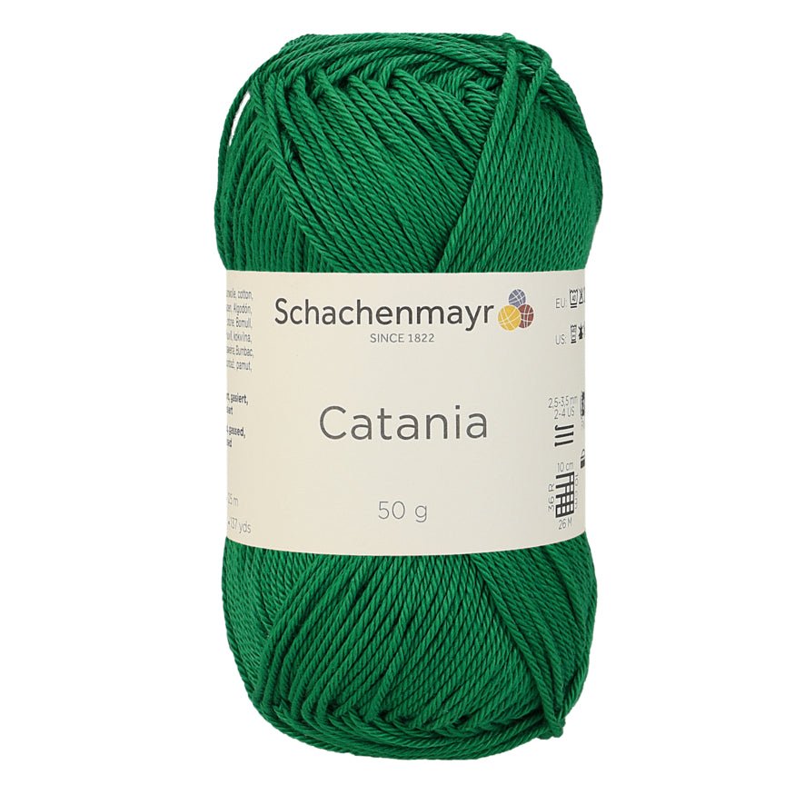 Catania | Baumwolle | 125m/50g | Farbe 430 - Smaragd - Handarbeiten - 1