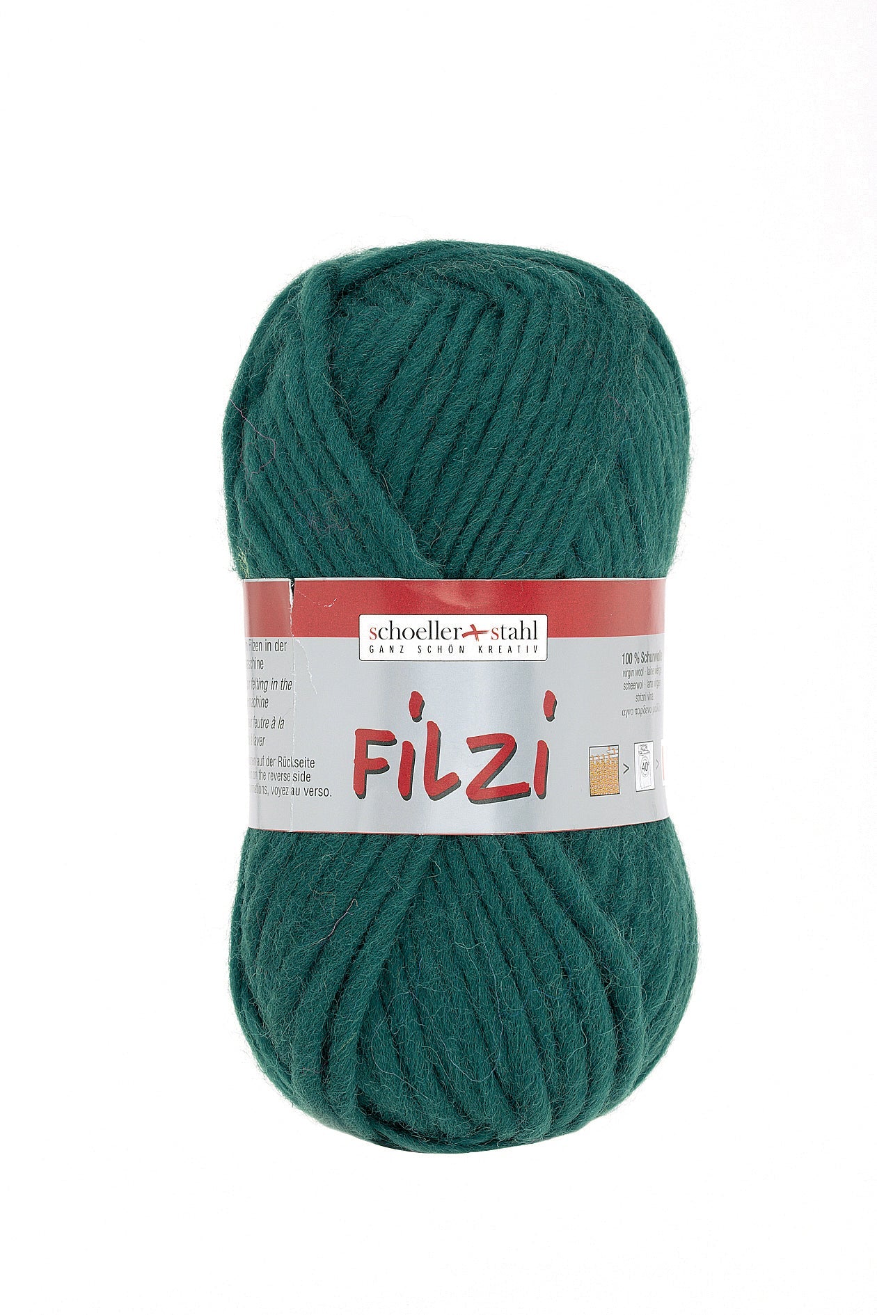 FILZI 50g | Farbe 25 - TANNE - Filzwolle - Handarbeiten - 1
