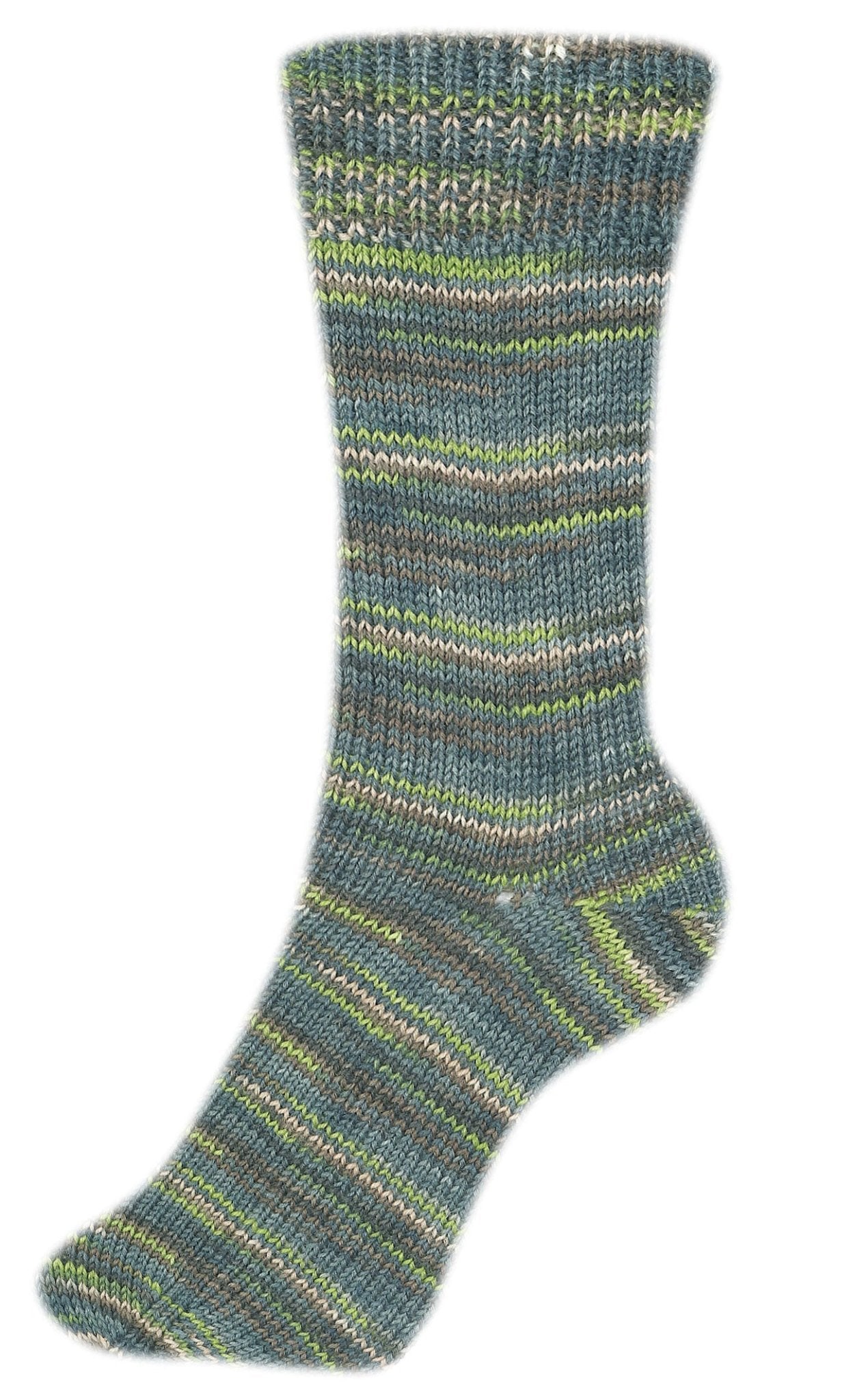 Fortissima 6 - fach bunte Sockenwolle 150g | Farbe 167 - DSCHUNGEL - Handarbeiten - 2