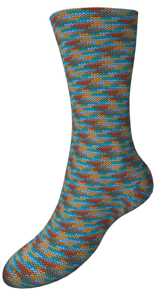 Fortissima 8 - fach bunte Sockenwolle 150g | Farbe 802 - SCHLEHE - Handarbeiten - 2