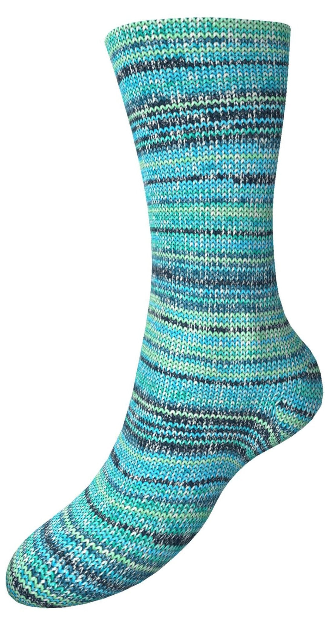 Fortissima 8 - fach bunte Sockenwolle 150g | Farbe 809 - SEE - Handarbeiten - 2