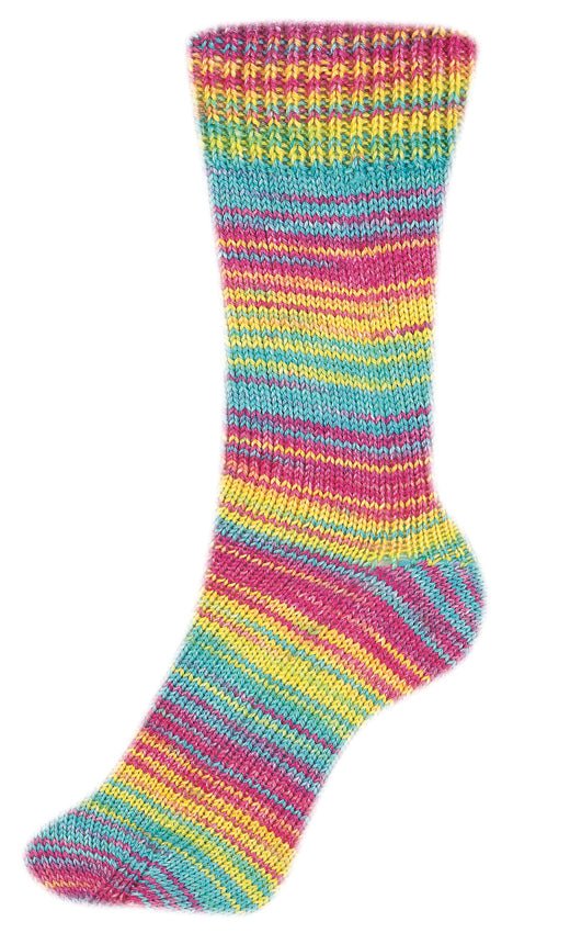 Fortissima bunte 4 - fach Sockenwolle | Farbe 2487 - REGENBOGEN - Handarbeiten - 2