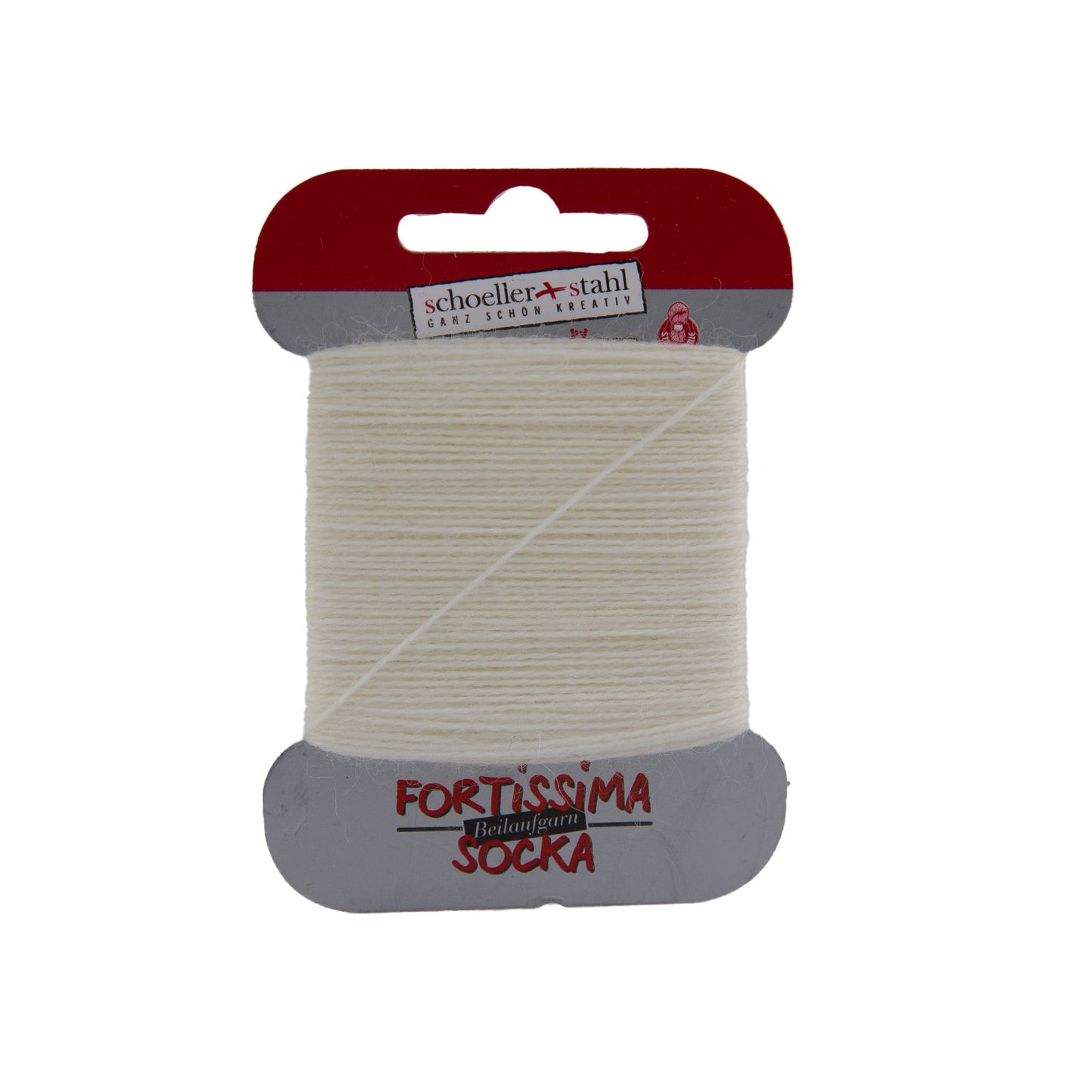 Fortissima Socken - Beilaufgarn 40m/5g | Farbe 1048 - NATUR - Handarbeiten - 1