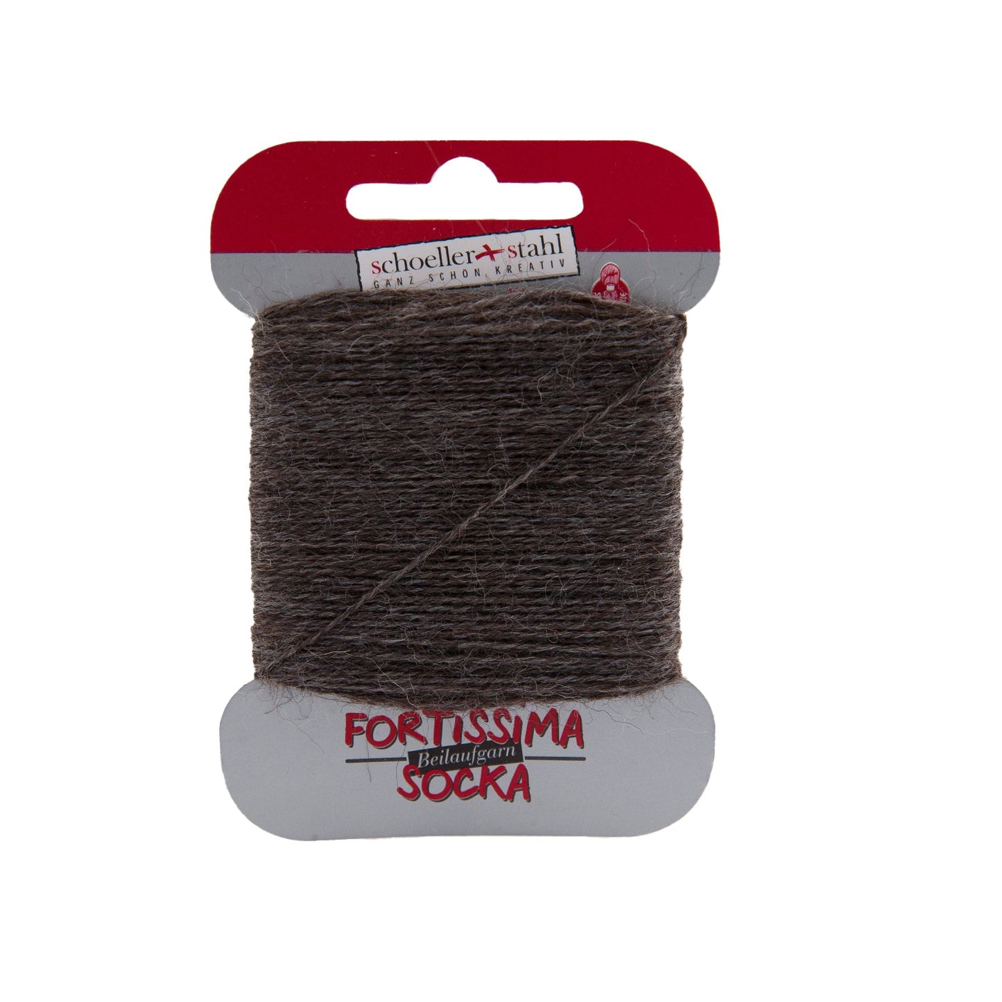 Fortissima Socken - Beilaufgarn 40m/5g | Farbe 1070 - MOKKA - MELIERT - Handarbeiten - 1