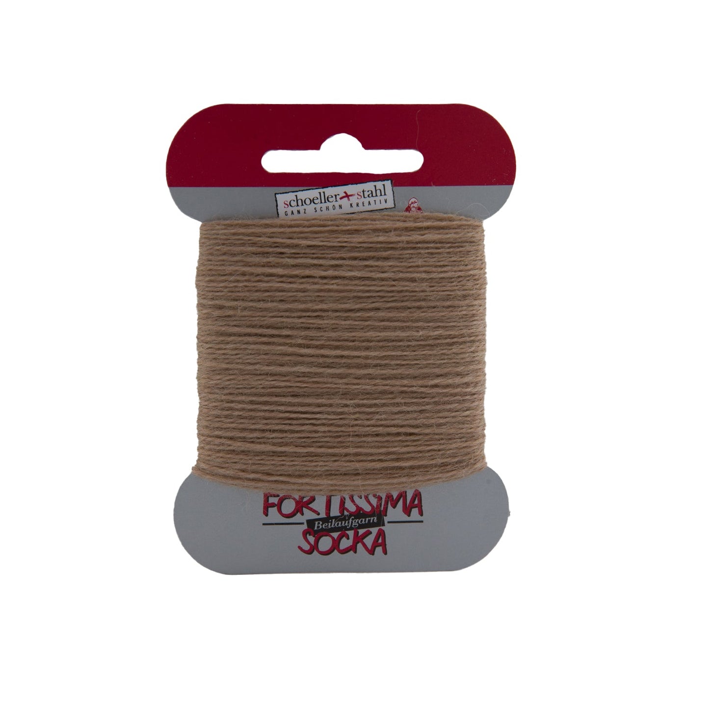 Fortissima Socken - Beilaufgarn 40m/5g | Farbe 1072 - KAMEL - MELIERT - Handarbeiten - 1