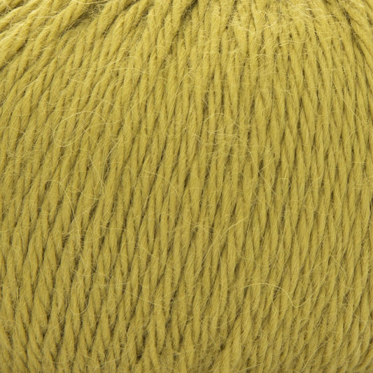 ggh Baby Alpaka Farbe | 100% Baby Alpaka Wolle | 100m/50g | 022 - Leuchtend Senf - Handarbeiten - 3
