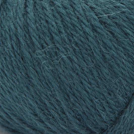 ggh Baby Alpaka Farbe | 100% Baby Alpaka Wolle | 100m/50g | 032 - Tiefes Blaugrün - Handarbeiten - 3