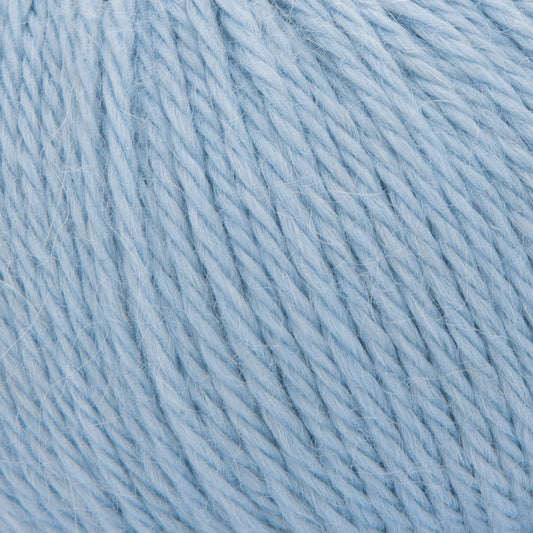 ggh Baby Alpaka Farbe | 100% Baby Alpaka Wolle | 100m/50g | 040 - Hellblau - Handarbeiten - 3