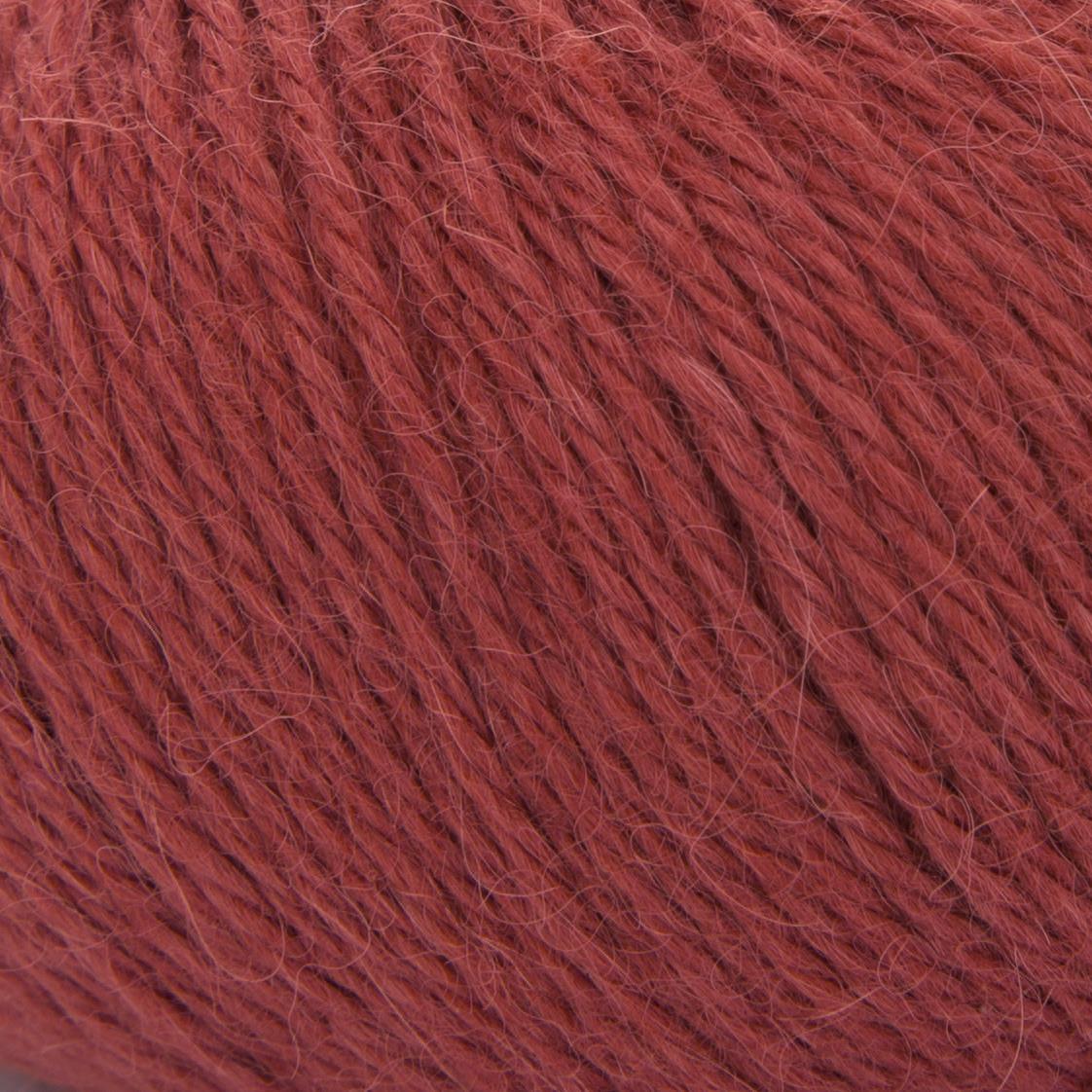 ggh Baby Alpaca Color | 100% Baby Alpaca Wool | 100m/50g | 012 - Burnt Rust Red