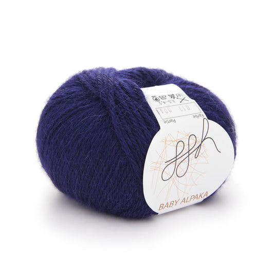 ggh Baby Alpaka Farbe | 100% Baby Alpaka Wolle | 100m/50g | 018 - Marine