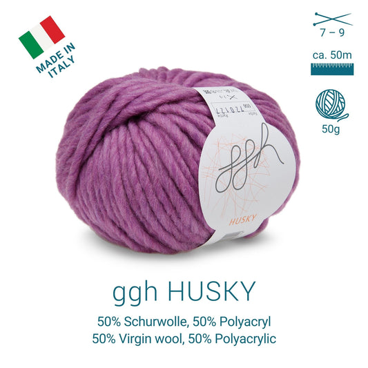 ggh Husky Box | 300g Set (6x50g) – 056 – Orchidee - Handarbeiten - 2
