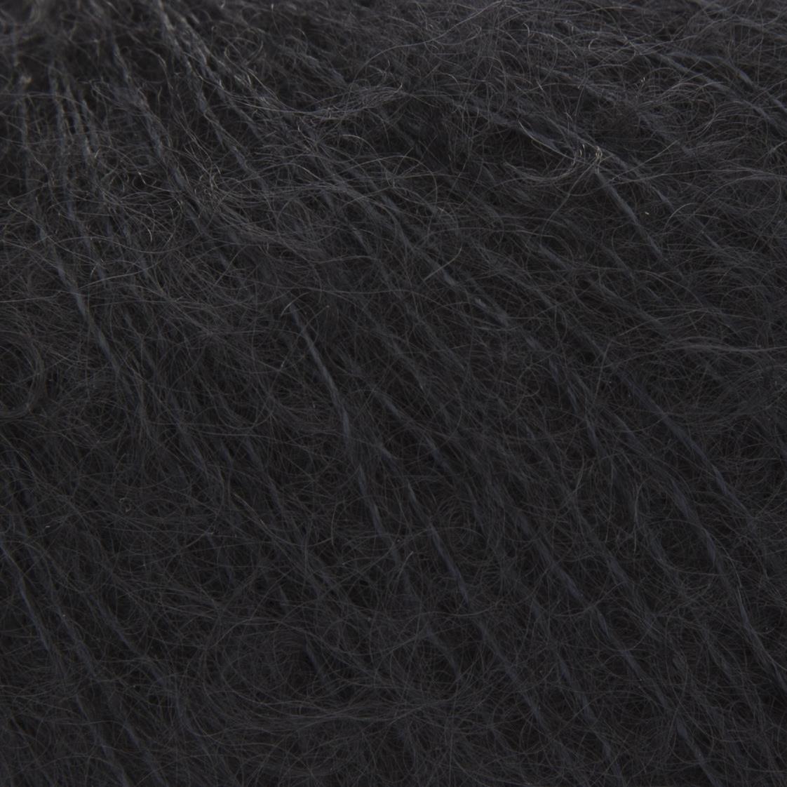 ggh gamin | Laine mohair | 250 m/25 g | 101 - Noir