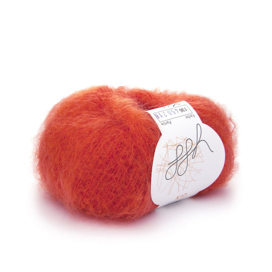ggh Kid | Mohairwolle | 250m/25g | 136 - Kapuzinerorange - Handarbeiten - 2