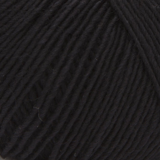 GGH Lacy | Merinowolle mit Seide | 25g - 170m | 010 - Schwarz - Strickwolle - Handarbeiten - 2