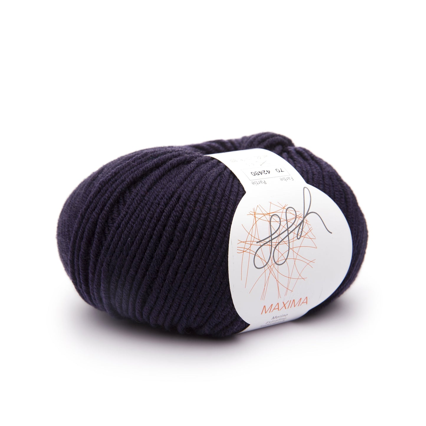 ggh Maxima | Merinowolle | 110m/50g | 070 - Dunkelviolett - Handarbeiten - 2