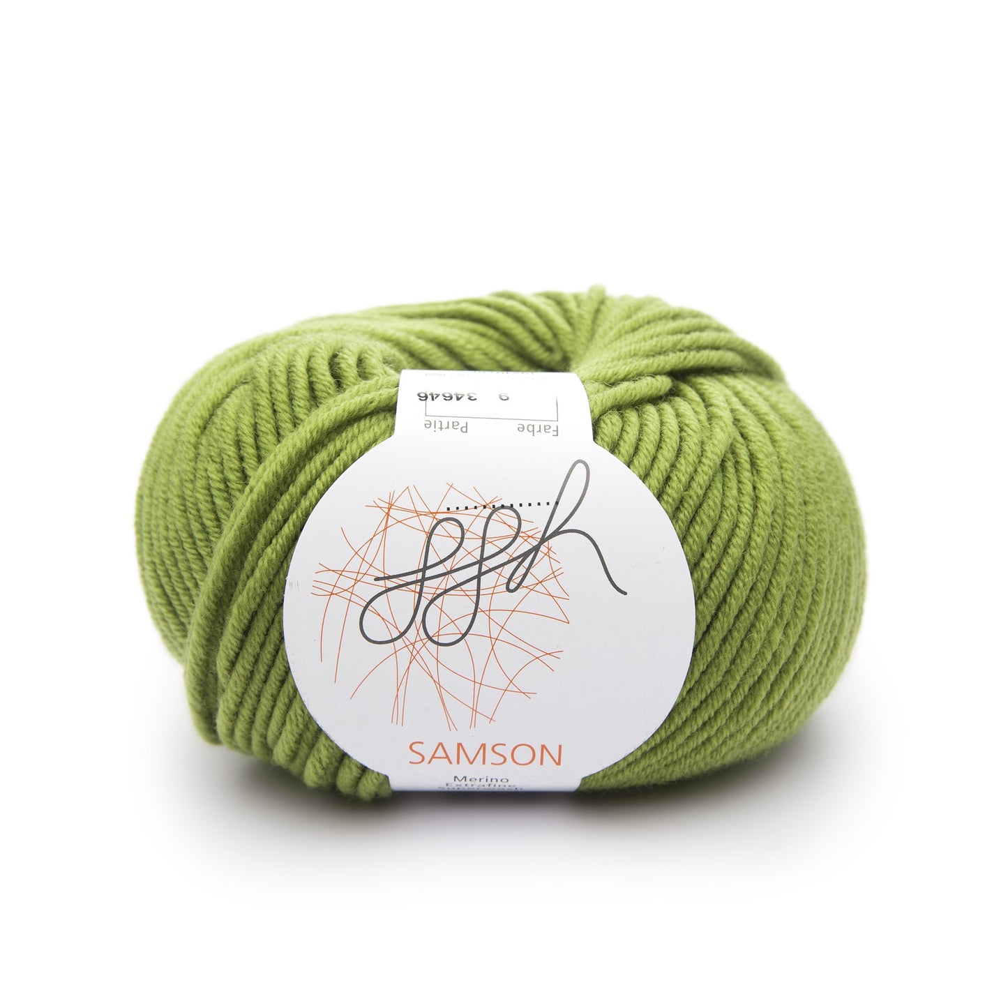 ggh Samson | Merinowolle | 85m/50g | 009 - Moos - Handarbeiten - 1