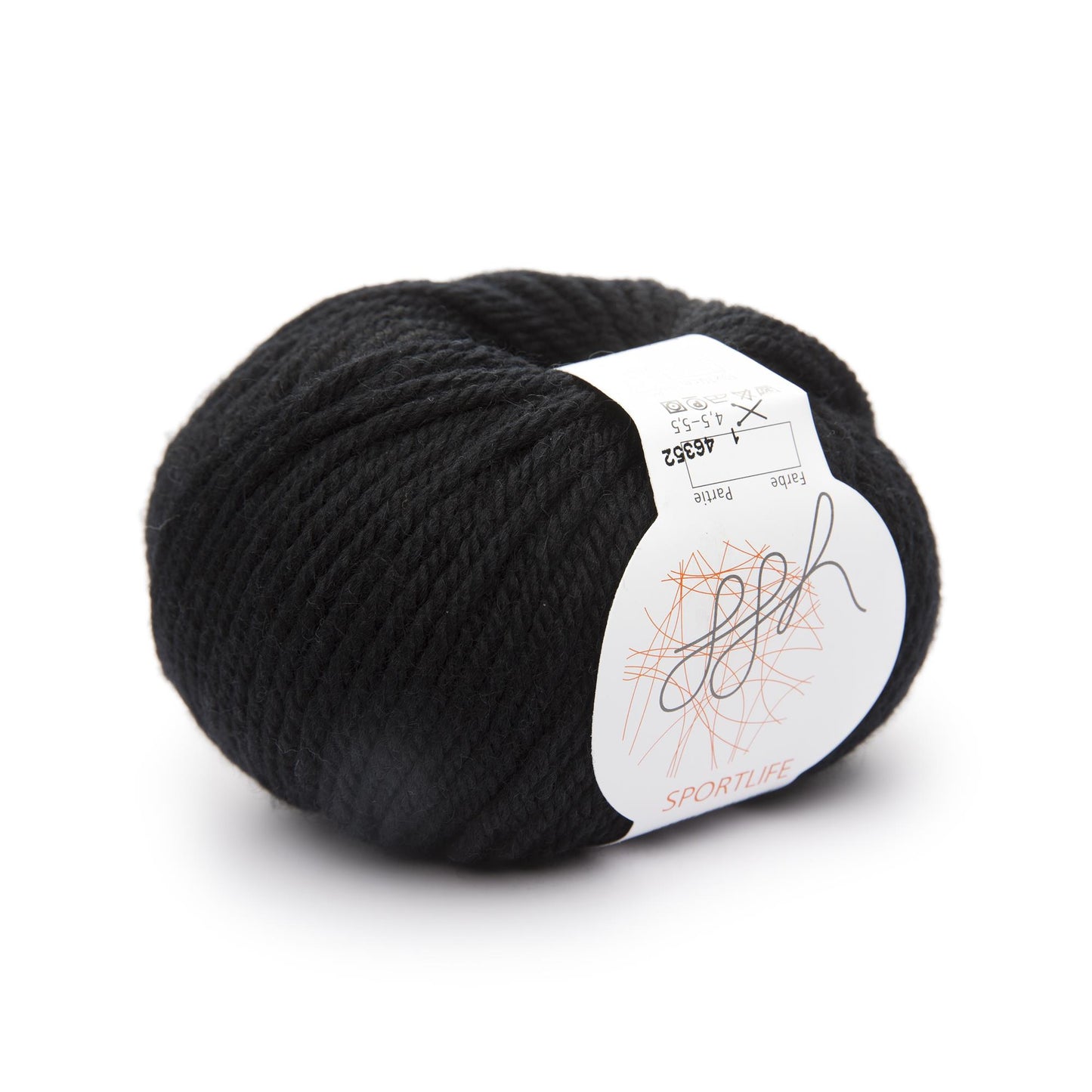ggh Sportlife | Virgin wool | 80m/50g | 001 - Black
