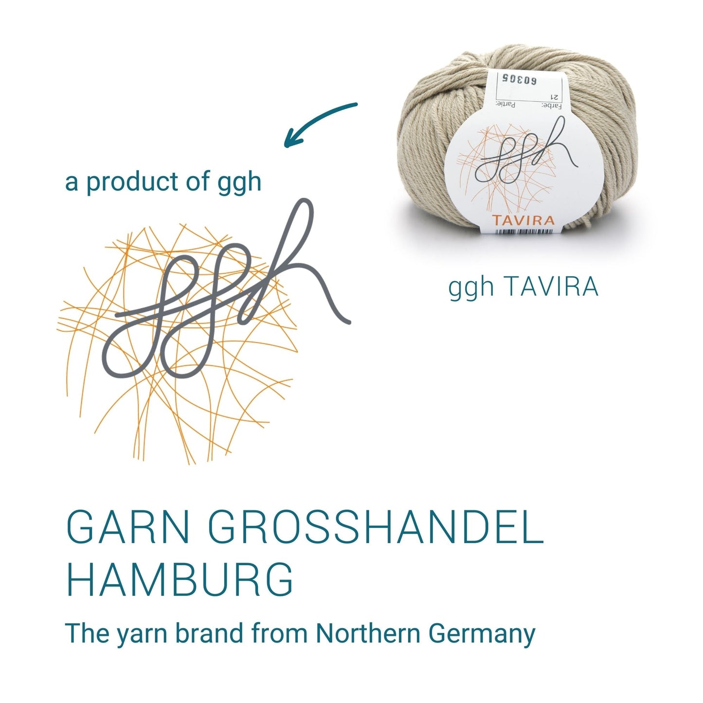 ggh Tavira | 100% Baumwolle | 80m/50g | 021 - Sand - Handarbeiten - 5