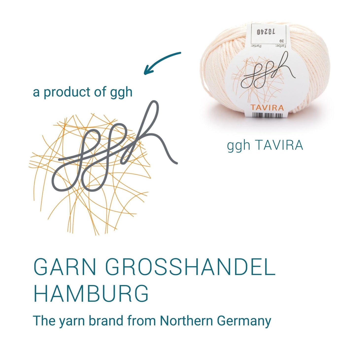 ggh Tavira | 100% Baumwolle | 80m/50g | 039 - Puder - Handarbeiten - 5