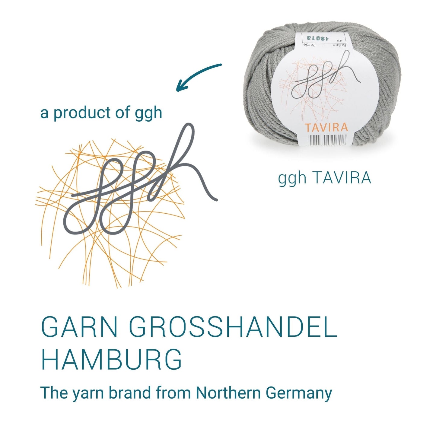 ggh Tavira | 100% Baumwolle | 80m/50g | 049 - Helles Khaki - Handarbeiten - 5