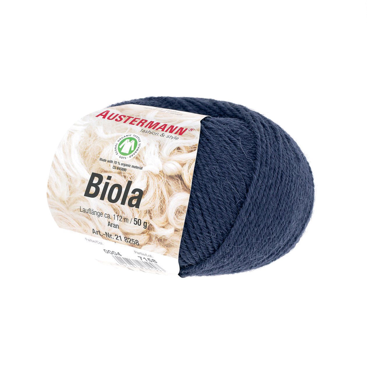Gots Biola | 112 M - 50 G | 04 - Dunkelblau - Handarbeiten - 1