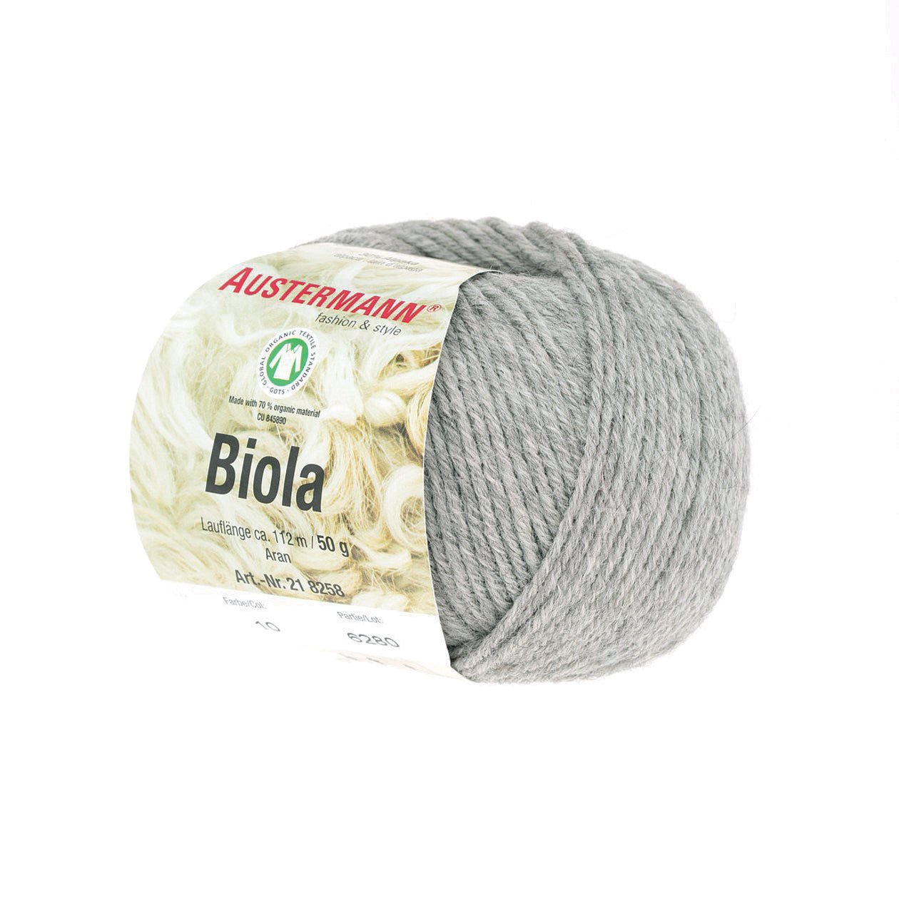 Gots Biola | 112 M - 50 G | 10 - Silbermeliert - Handarbeiten - 1