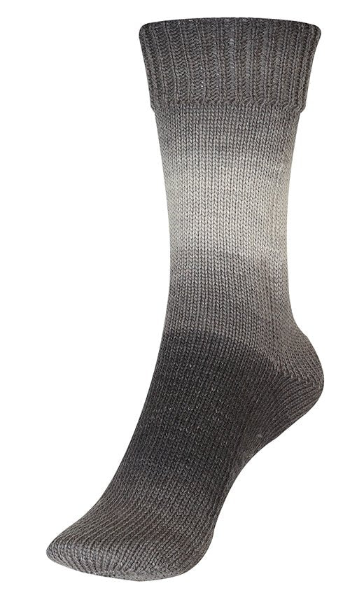 Gots Step Merino 4 Exp Color | 400 M - 100 G | 01 - Grau - Sockenwolle - Handarbeiten - 2